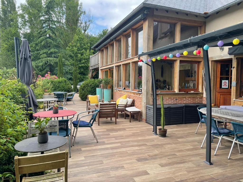 Beauchamps Maison D'Hotes Genneville Bagian luar foto