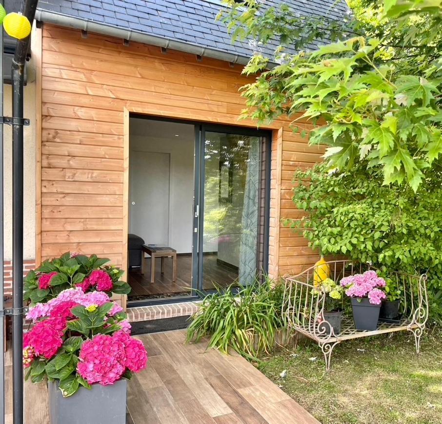 Beauchamps Maison D'Hotes Genneville Bagian luar foto