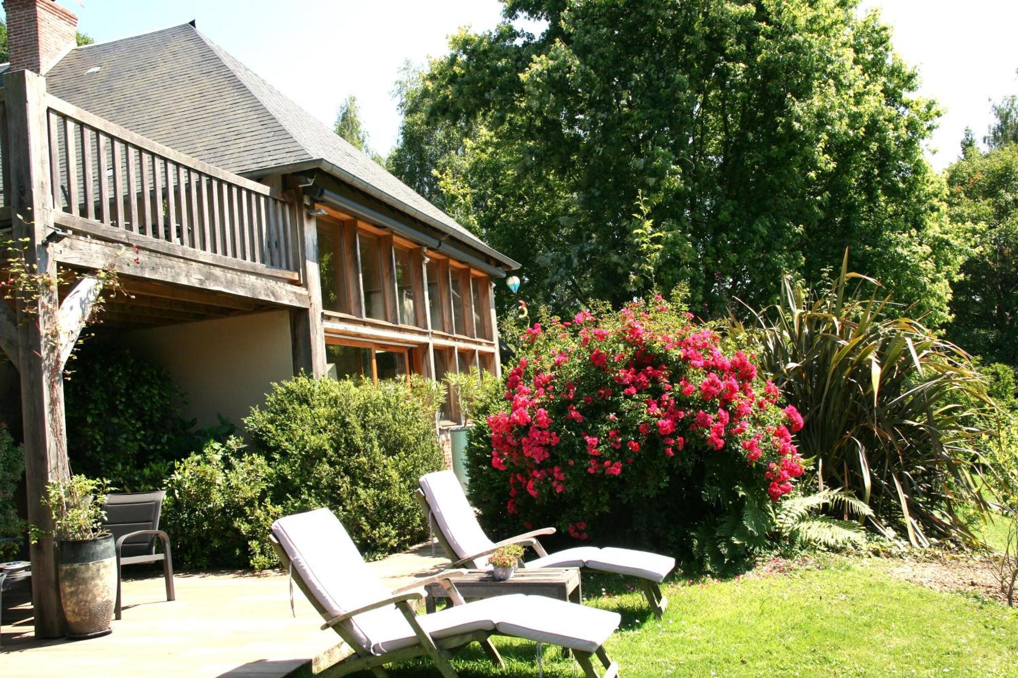 Beauchamps Maison D'Hotes Genneville Bagian luar foto